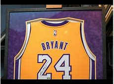 Framing a Signed Kobe Bryant Lakers Jersey YouTube Framing a Signed Kobe Bryant Lakers Jersey YouTube