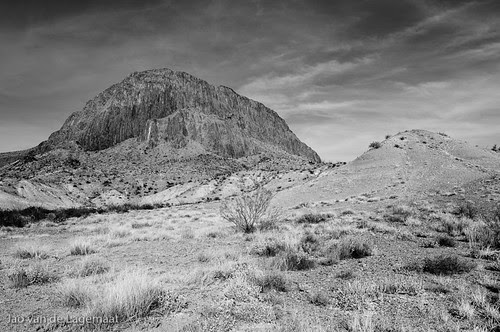 Columnar mountain near Big Bend