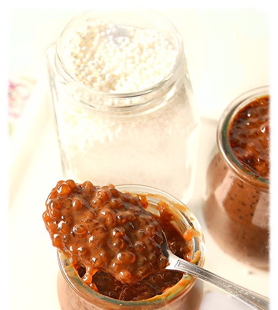 Dolci A Go Go Budino Con Perle Di Tapioca Al Cappuccino E Cannella
