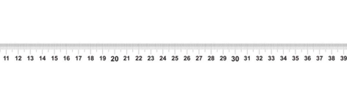Millimeters On A Ruler