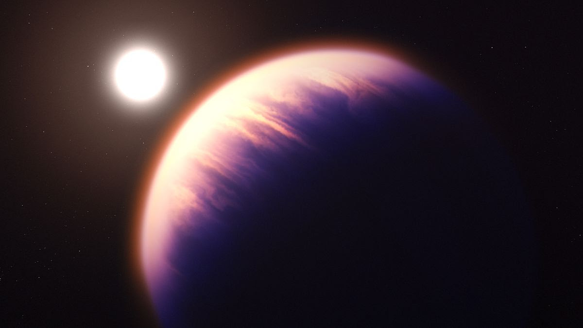 NASA's James Webb Telescope takes the most detailed look yet at the atmosphere of an exoplanet