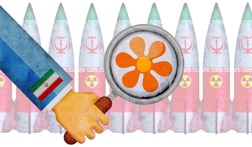 Allowing Iran to Inspect Themselves Illustration by Greg Groesch/The Washington Times