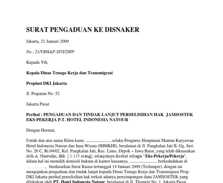 Contoh Laporan Kube