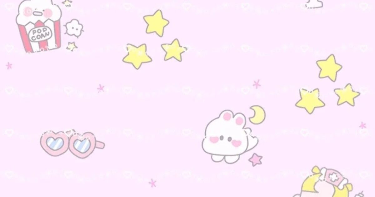 Anime Aesthetic Pastel Kawaii Desktop Wallpaper - jhayrshow