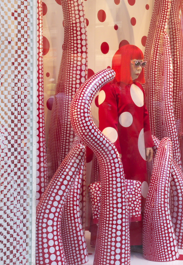 Yayoi Kusama at Louis Vuitton