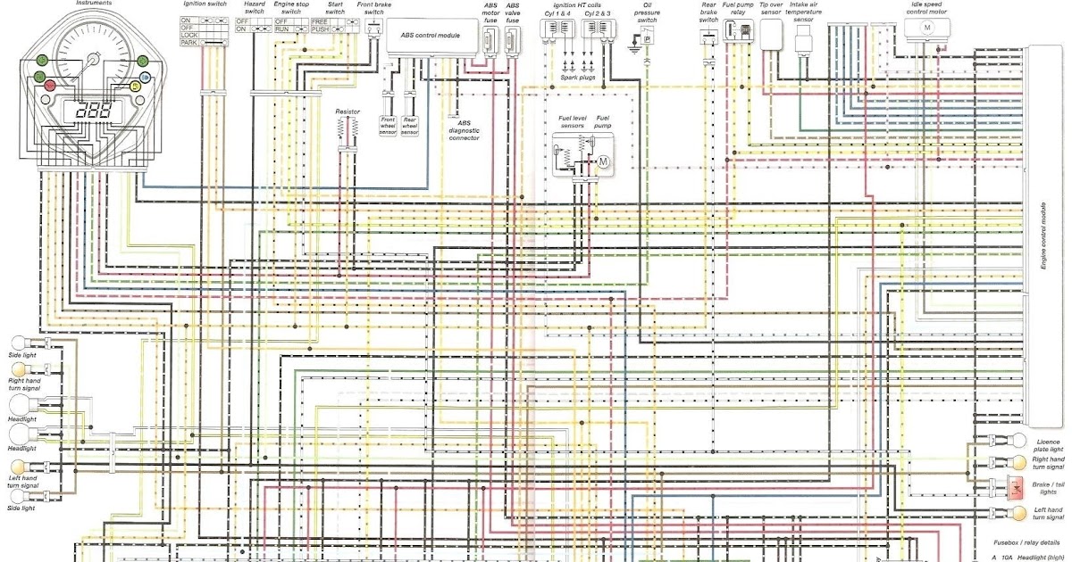 Gsxr 600 Wiring Diagram - Wiring Schema