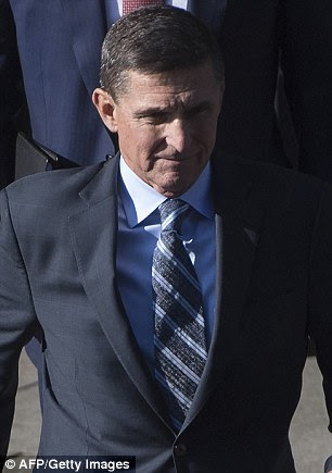 National Security Advisor Michael Flynn (pictured) was axed after lying to Vice President Mike Pence about conversations he had with the Russian ambassador about Obama-era sanctions