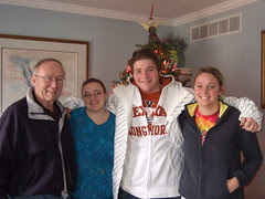 Grandpa and the kids
