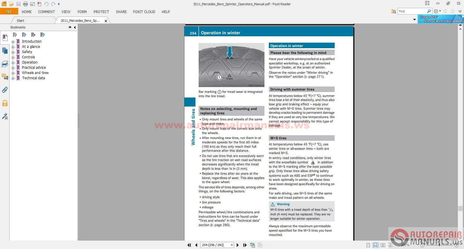 W168 Repair Manual