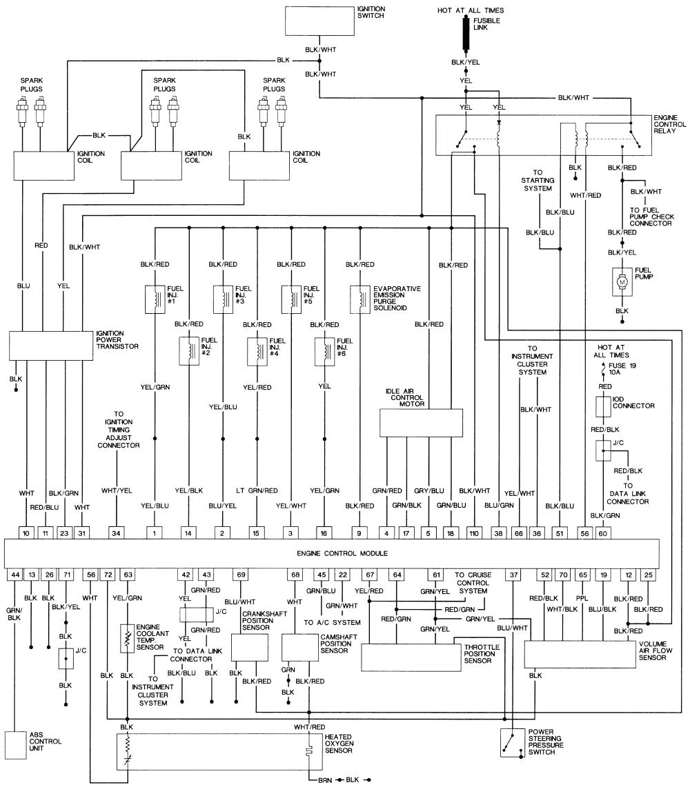 Toyota Pickup Alternator Wiring Diagram