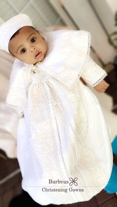 christening robe for baby boy