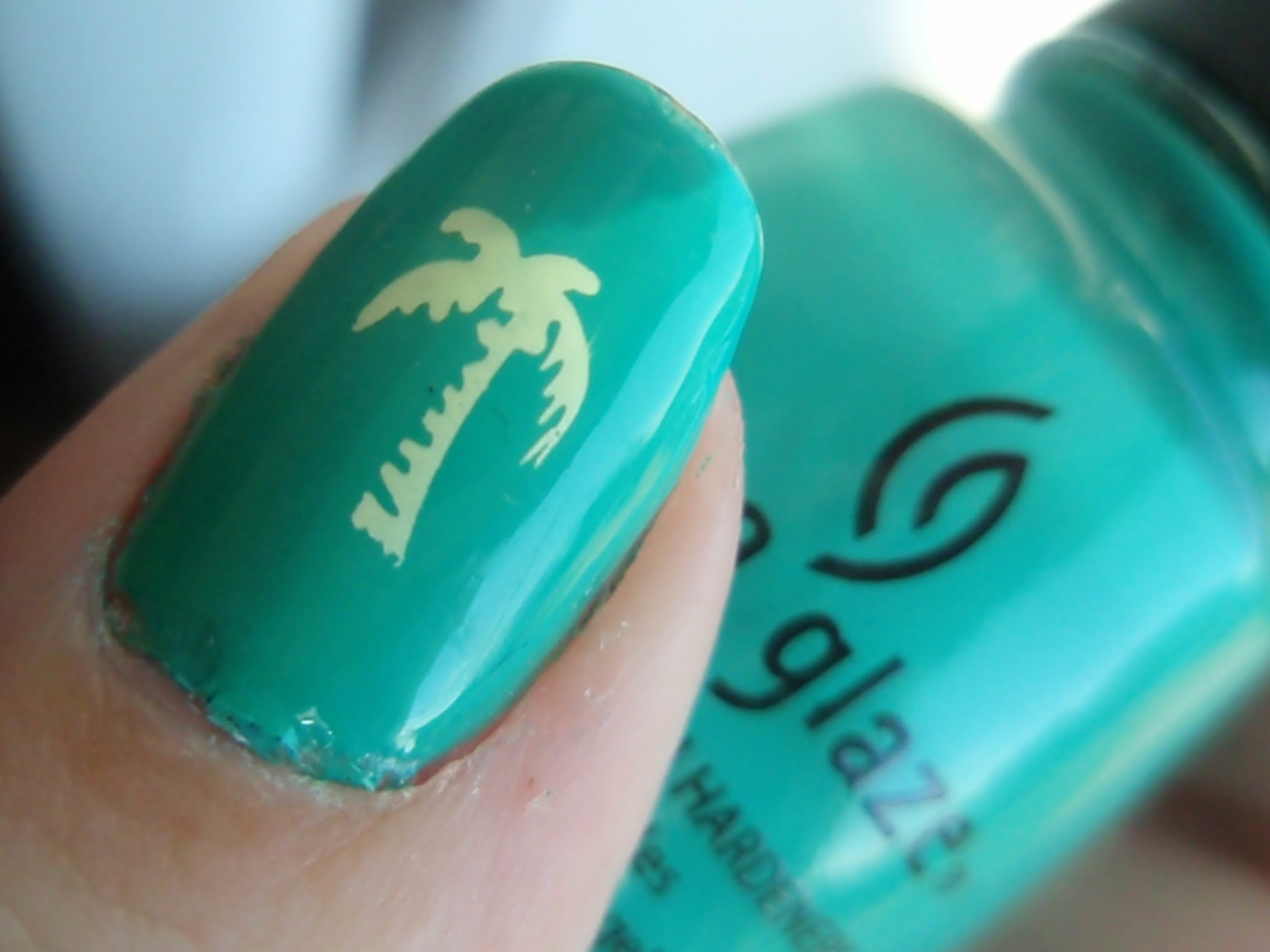 3. China Glaze Nail Lacquer in "Palm Tree Paradise" - wide 7