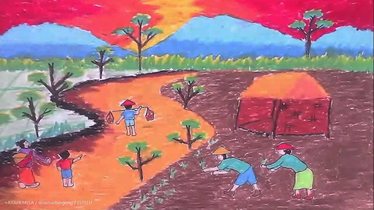 Kegiatan Anak Tk Tema Lingkunganku Guru Paud