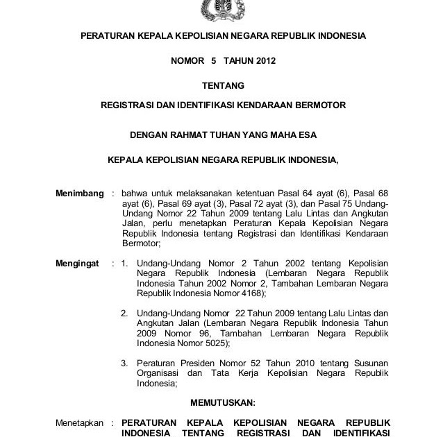 Contoh Surat Pelepasan Hak Kendaraan Atas Nama Perusahaan