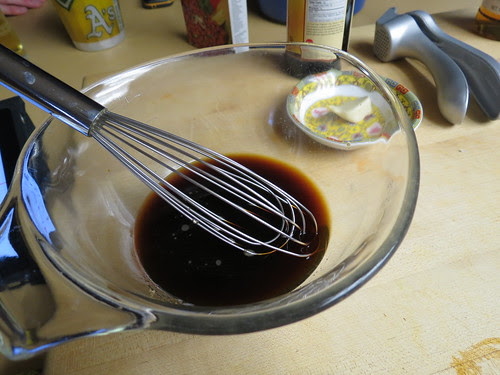 soy sauce mixture