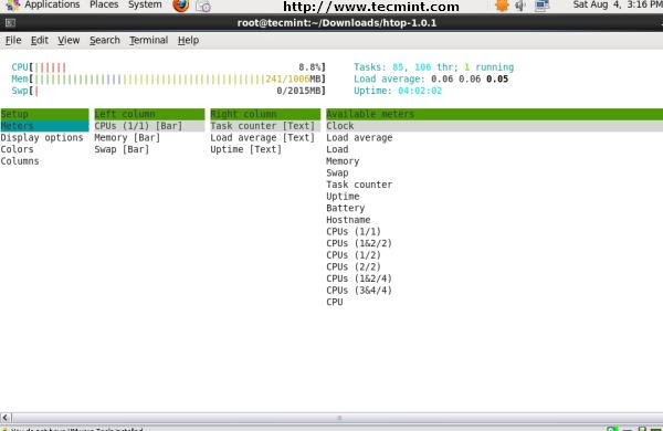 Htop Process Viewer Meter Htop Process Viewer Meter