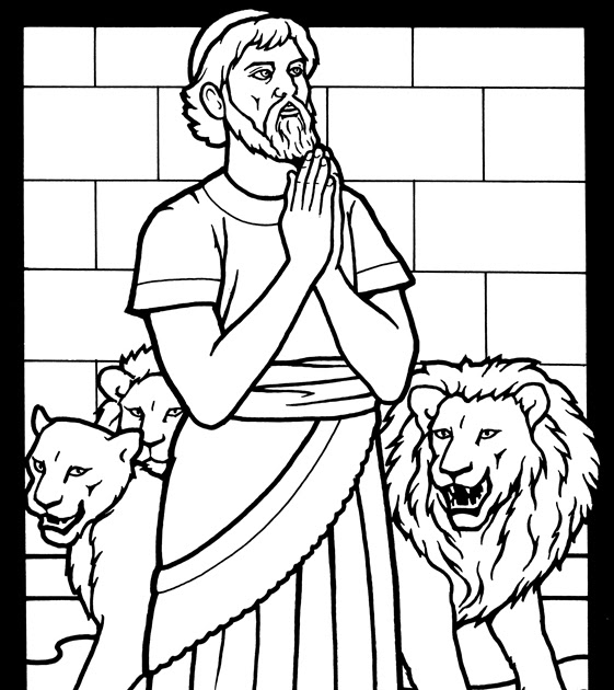 Hudyarchuleta: Daniel And The Lions Den Coloring Pages