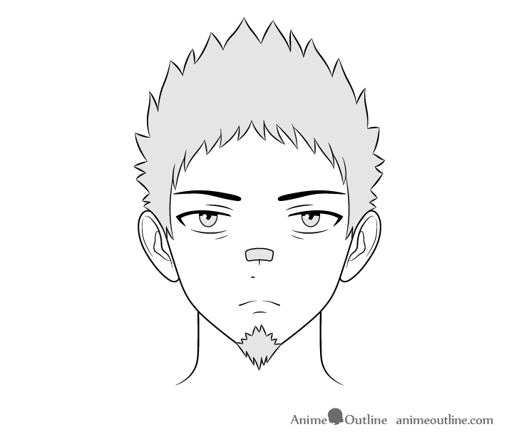 Orasnap: Anime Hair Base Boy