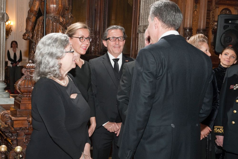 Recepția Regală a Corpului Diplomatic, la Castelul Peleș Recepția Regală a Corpului Diplomatic, la Castelul Peleș
