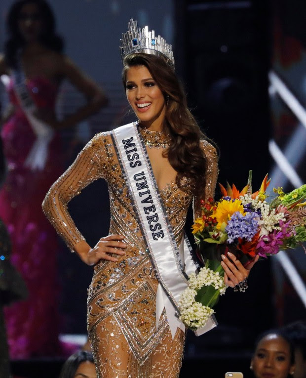 Iris Mittenaere, a Miss França, é coroada Miss Universo 2016 (Foto: Reuters)