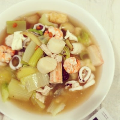 #food #seafood #soup  (Taken with instagram)