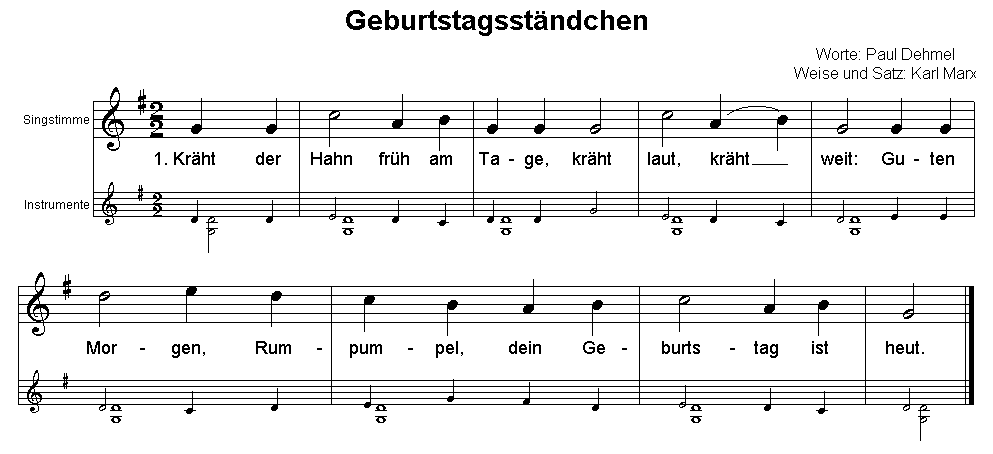Zum Geburtstag Noten Klavier  wünsche zum geburtstag
