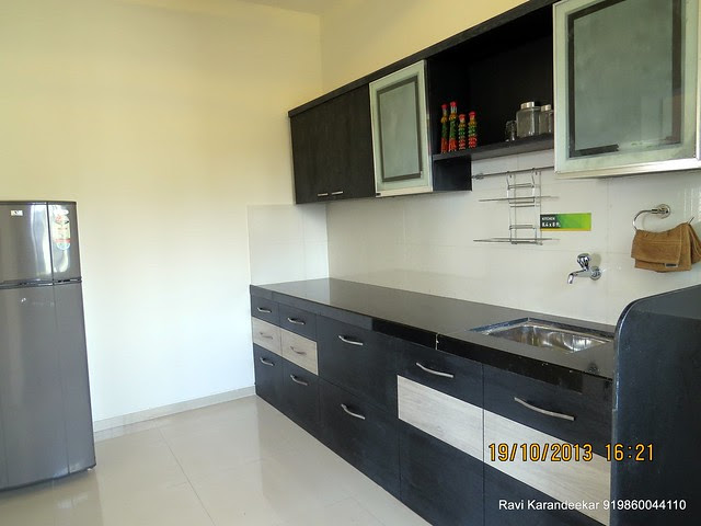 Kitchen - Visit 2 BHK Show Flat of Vastushodh Projects' UrbanGram Kolhapur, Township of 438 Units of 1 BHK 2 BHK Flats, behind S. P. Office, near Dream World Water Park, Kolhapur 416003 Maharashtra, India