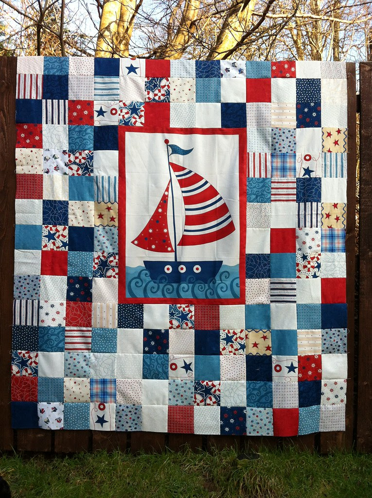 Quilt top for my oldest boy