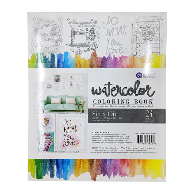 Watercolor Coloring Books For Beginners / How to Watercolor Flawlessly