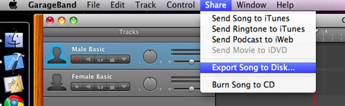 7. Export Song to Disk