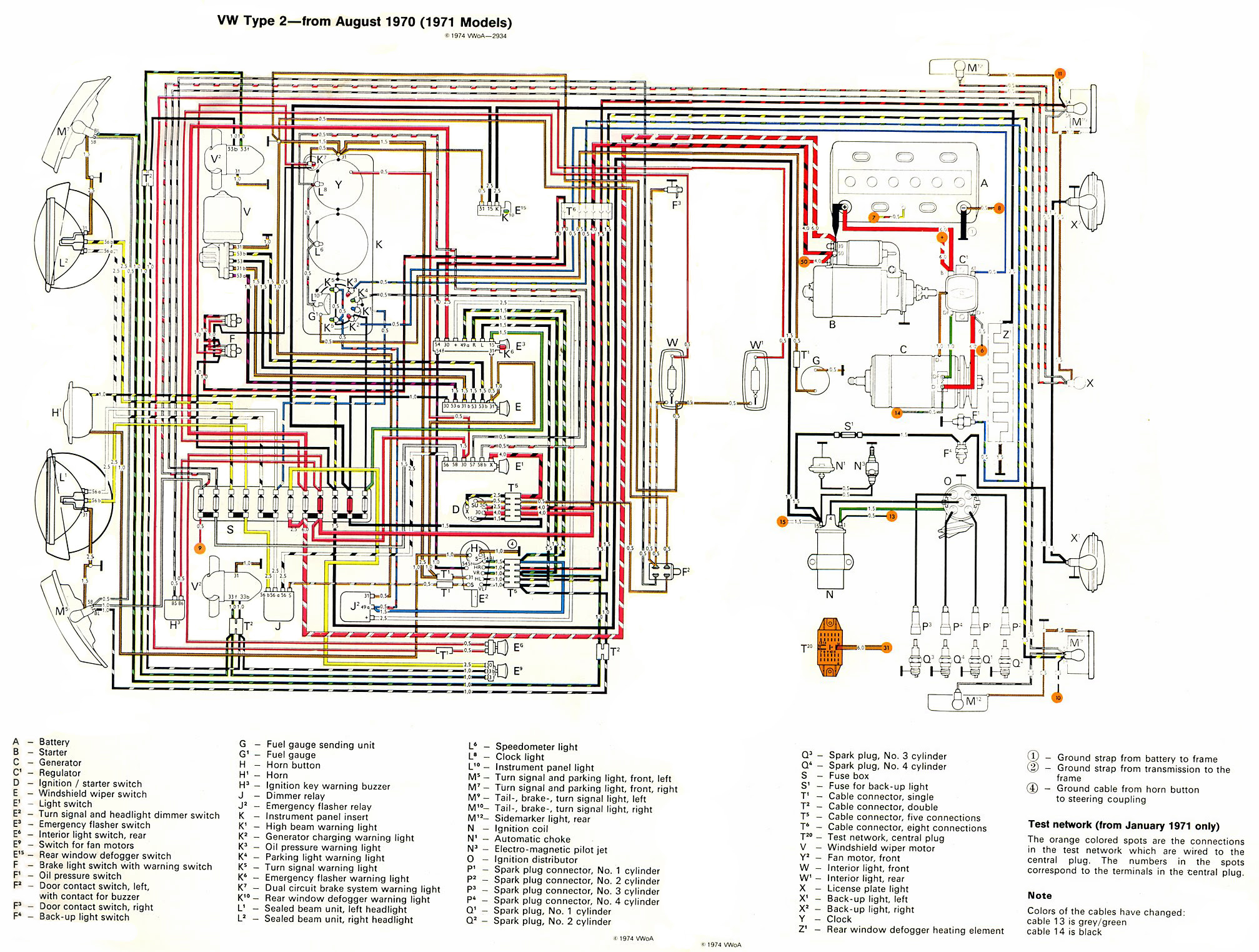 Wiring Diagram Vw T2 Home Wiring Diagram