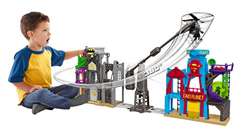 imaginext flight city helicopter not working