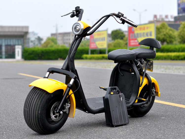 Electric Motorcycles Scrooser Citycoco Scooter 60V 1000W Harley ...