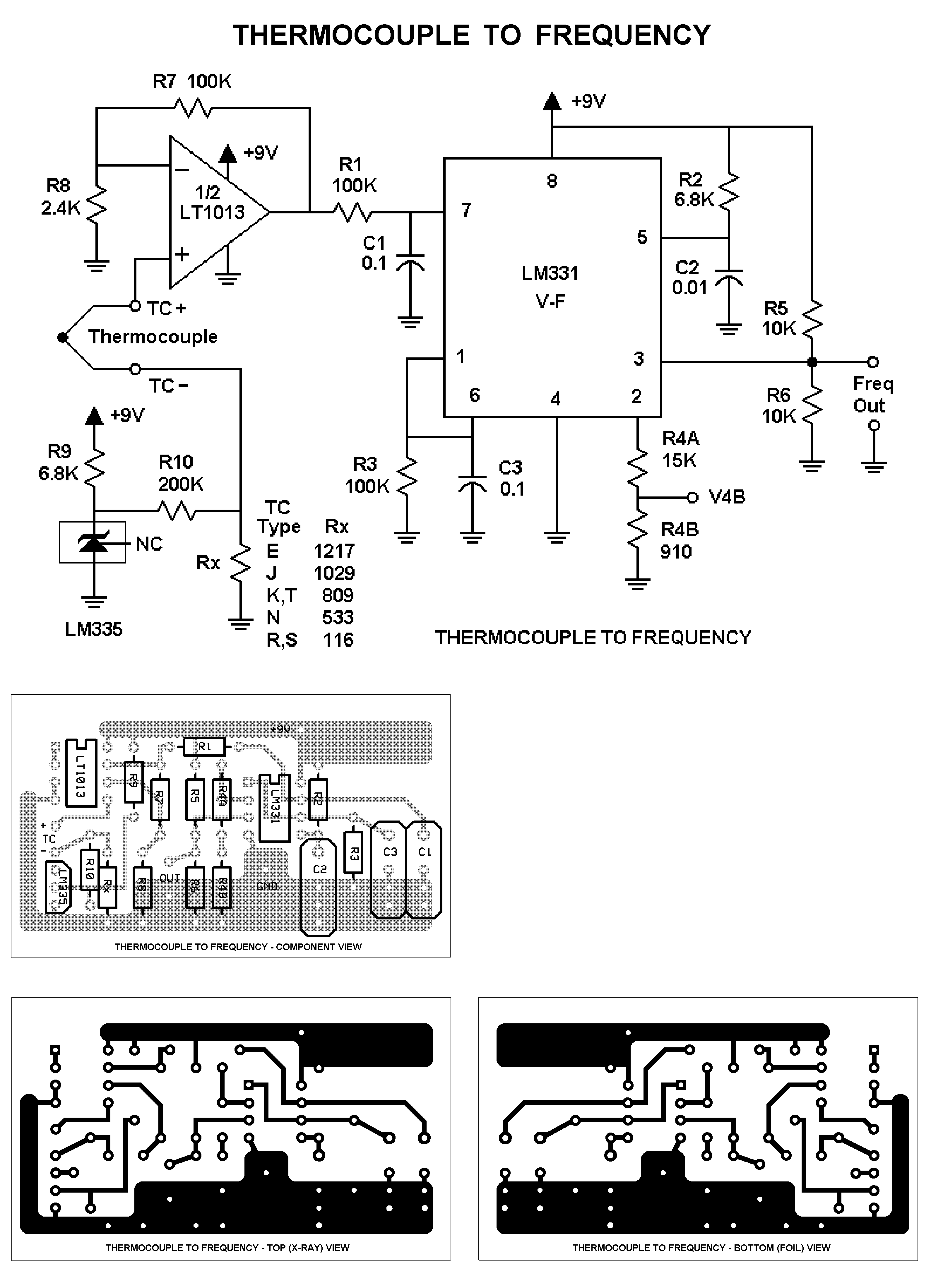 Thermocouple Wiring Diagram