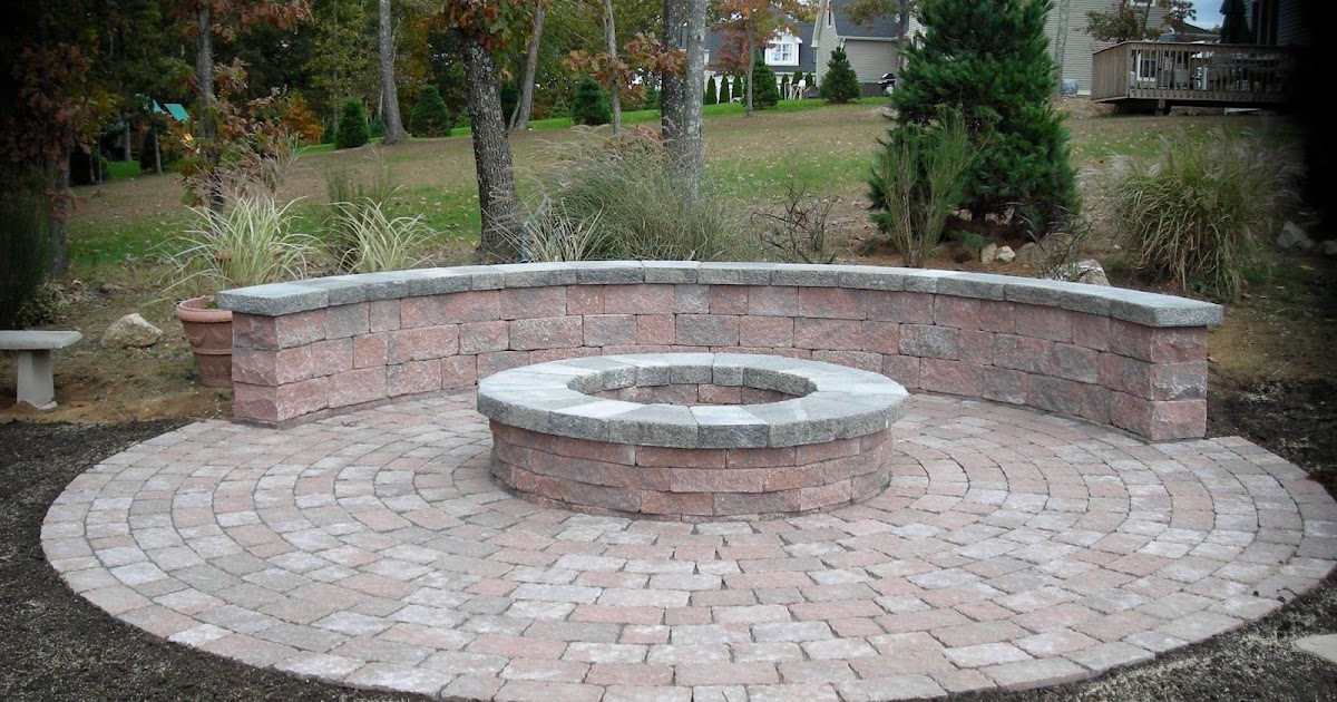 How To Build A Fire Pit With Pavers - In Fronthouse
