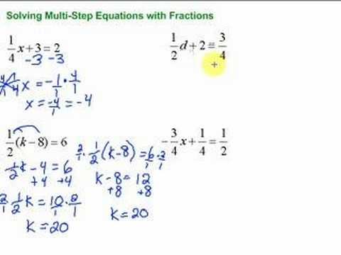 Solving Multi Step Equations Worksheet Answers - OHBULANLASEPET