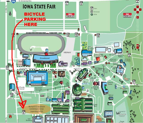 Iowa State Fair Map AFP CV