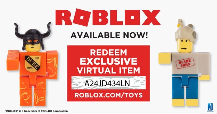 Roblox toy redeem codes 2019 roblox