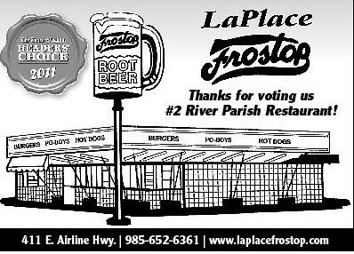 LaPlace Frostop Ad  by LaPlace Frostop