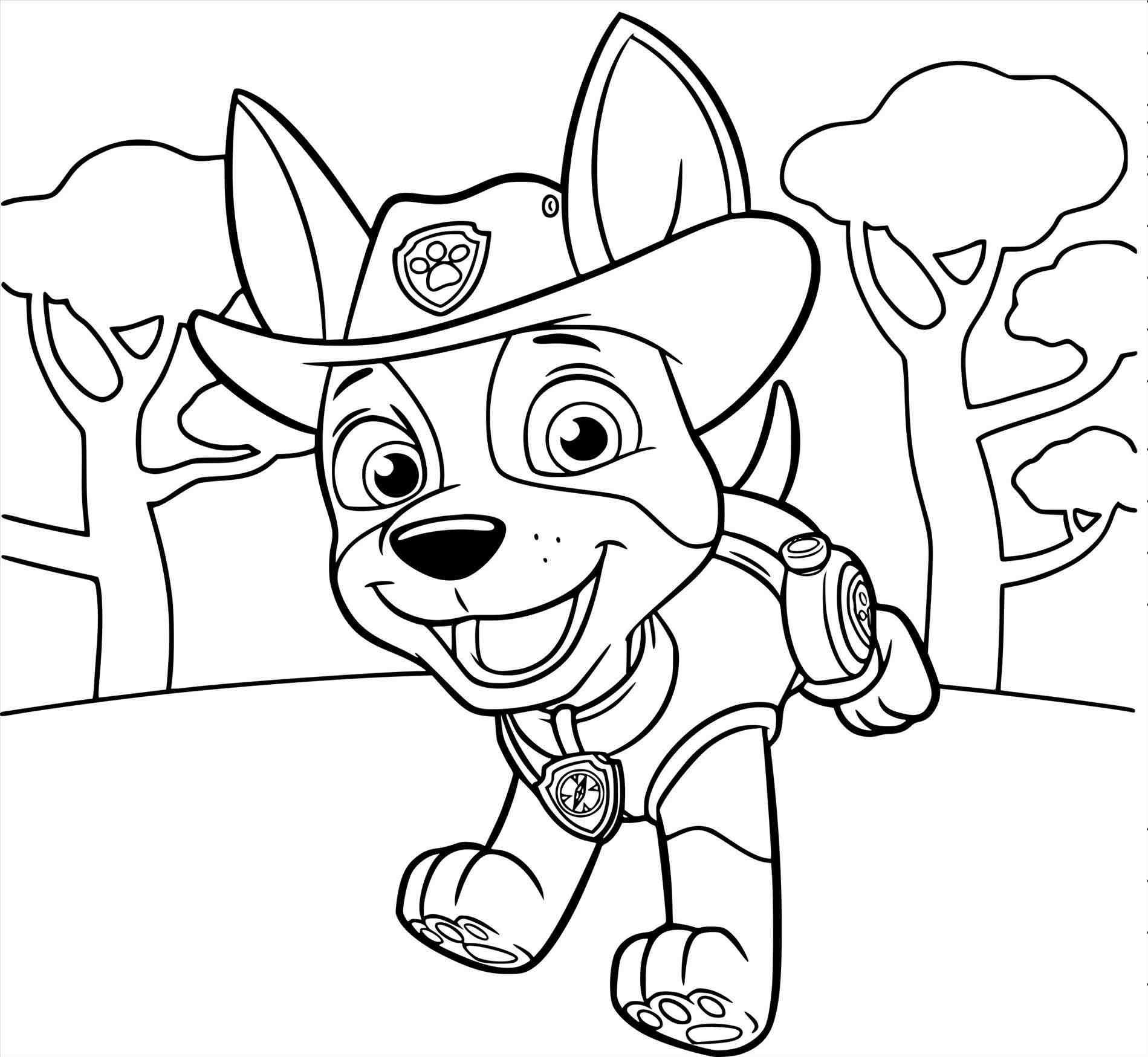 Ausmalbilder Kostenlos Paw Patrol Zentrale