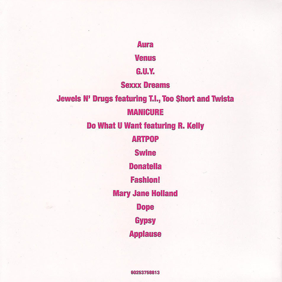 Lady Gaga Age Lady Gaga Artpop Deluxe Edition