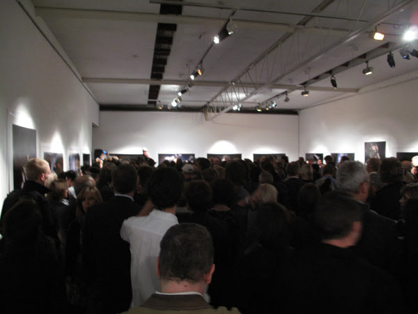 Roslyn Oxley9 Bill Henson 2010 Opening, the crowd!