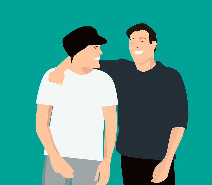 Gambar Kartun Persahabatan 5 Orang Laki Laki