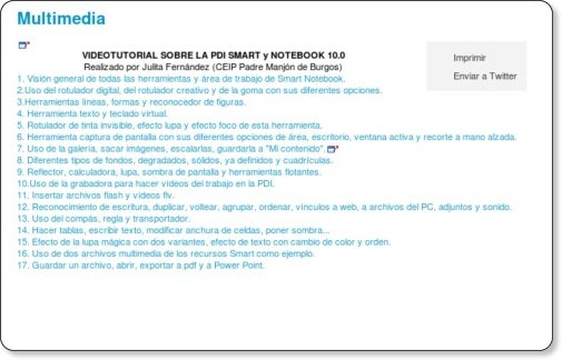 Multimedia | Dirección Provincial de Burgos | Portal de Educación de la Junta de Castilla y León http://www.educa.jcyl.es/educacyl/cm/dpburgos/tkContent?idContent=107310&locale=es_ES&textOnly=false