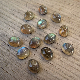 oval labradorite cabochon