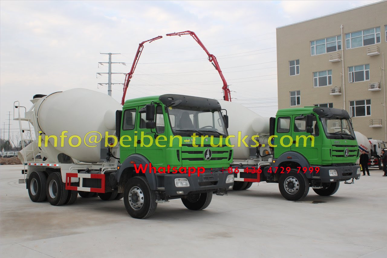 China famous brand Beiben 8 cubic meters concrete mixer truck China famous brand Beiben 8 cubic meters concrete mixer truck