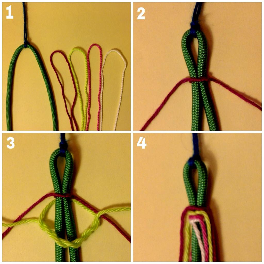 How To Make Friendship Bracelets For Beginners With 2 Strings
