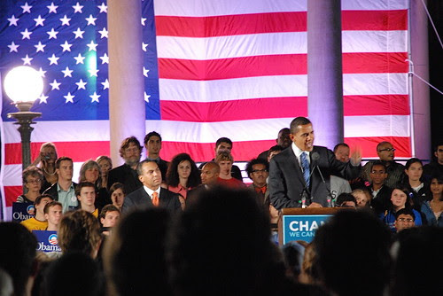 Barack Obama Rally Boston 10/23/07