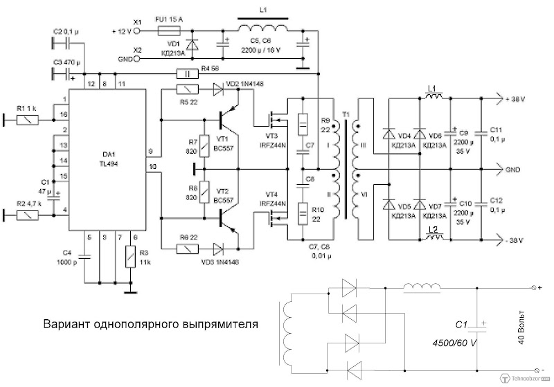 Konsep 31+ 1000W Inverter Circuit Diagram