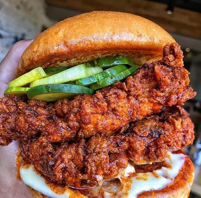 Nashville Chicken Sandwich / KFC expands menu with double crispy